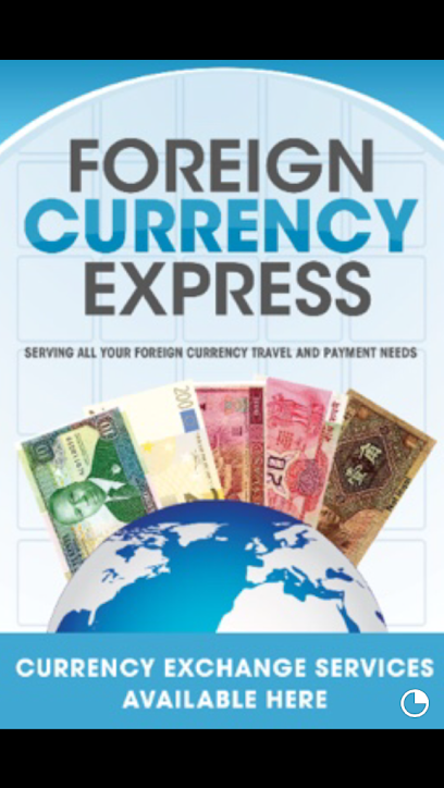 Currency exchange service Foreign Currency Express (Inside FUNCENTER)